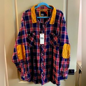 DRL Essentials Men’s Shirt Size 5X.
